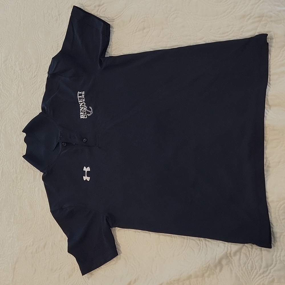 Under Armour teams Polo with Bennett Clippers embroidery